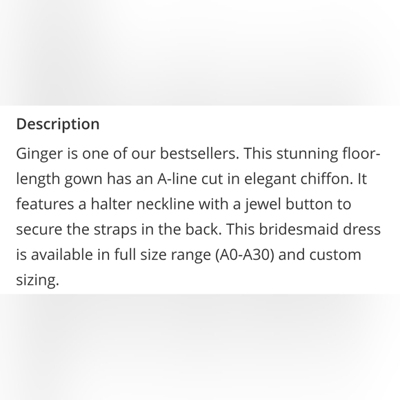 Azazie Ginger Chiffon Fuscia Gown Wedding Mother Of The Bride Prom Wedding - Picture 3 of 16